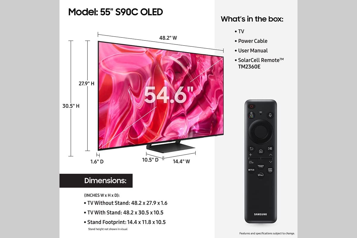 SAMSUNG 55-Inch Class OLED 4K S90C Series - Image 9