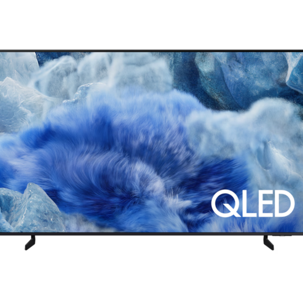 Samsung 85Q8F 85 inch QLED 4K Smart TV front view with vibrant display